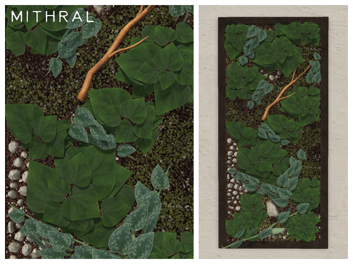 Mithral * Living Wall Display Fat Pack