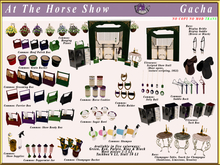 *E* At the Horse Show (Green) 5 pc set