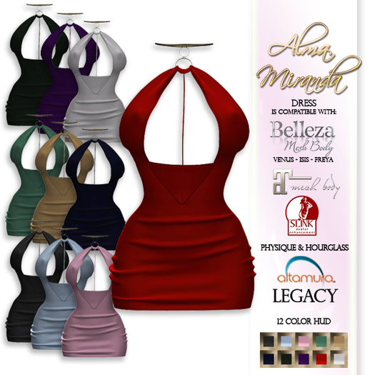 .: AlmaMiranda :. Halter Dress ~ Basics