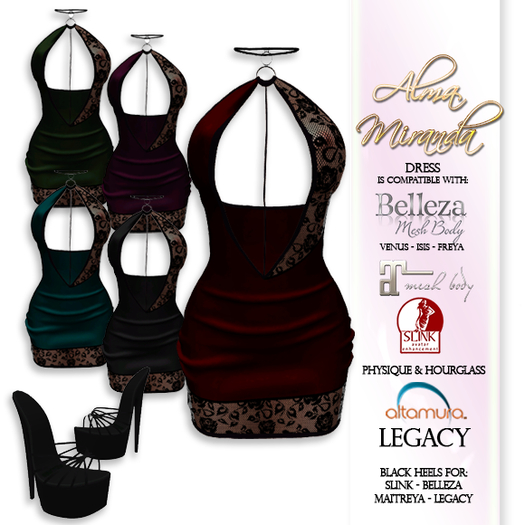 .: AlmaMiranda :. Night Club Mini Dress & Heels