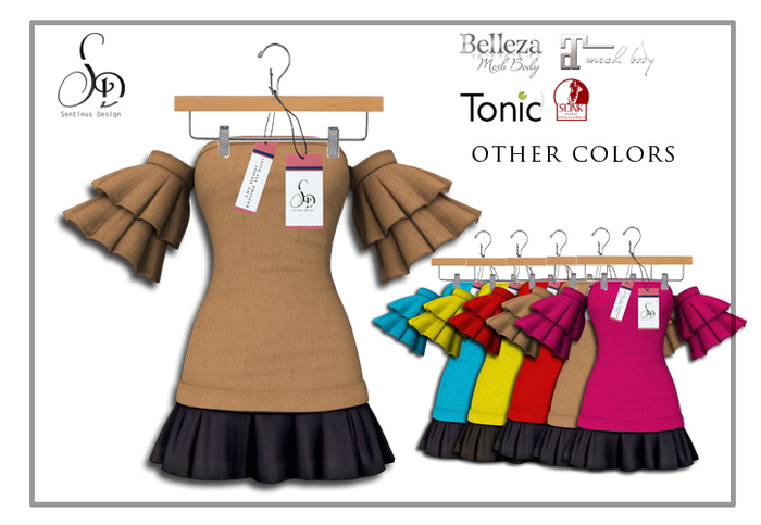 SENTINUS Rana Dress Sand