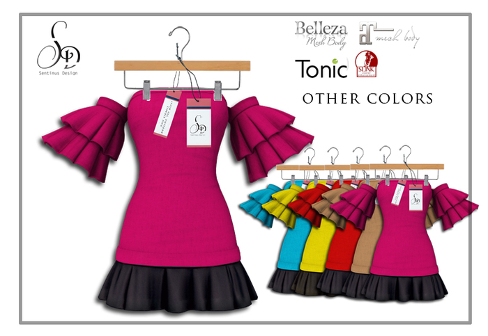 SENTINUS Rana Dress Pink