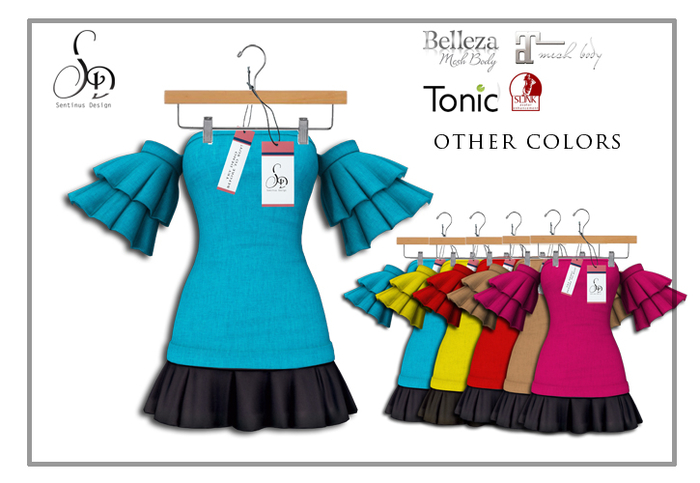 SENTINUS Rana Dress Blue