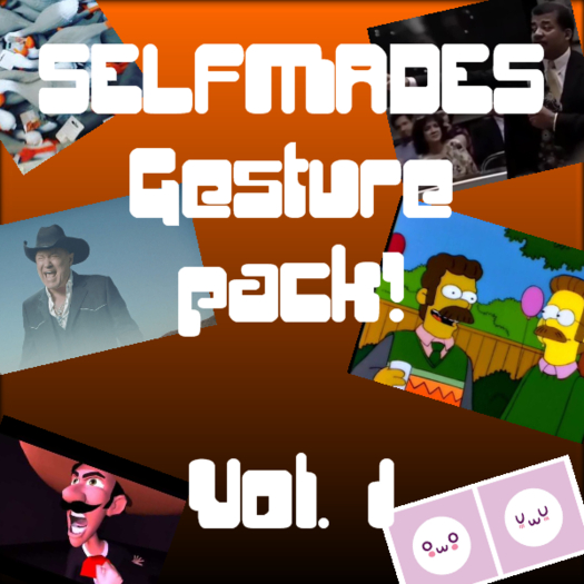 Selfmade Random Funny Gesture Pack! Vol 1