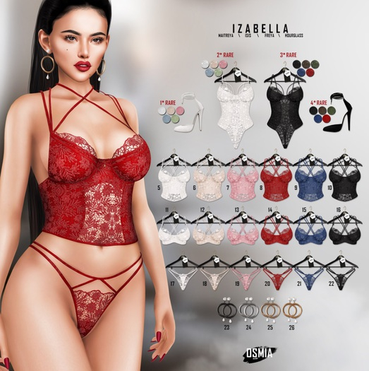 OSMIA - Izabella.Panties - Maitreya - Black