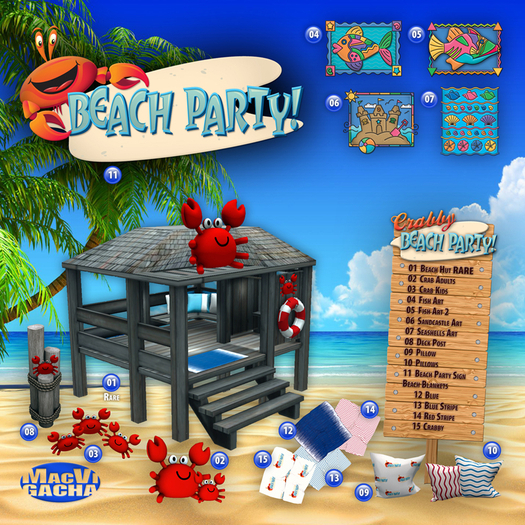 MVG:CBP:01 Beach Hut RARE BOXED