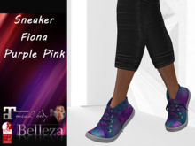 {RP} Female Sneaker Fiona Mid High Purple Pink