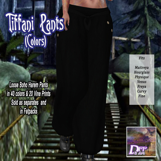 DFF Tiffani Boho Pants (Colors) #40