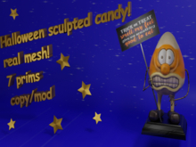 halloween sculpted candy real mesh boxed for mp
