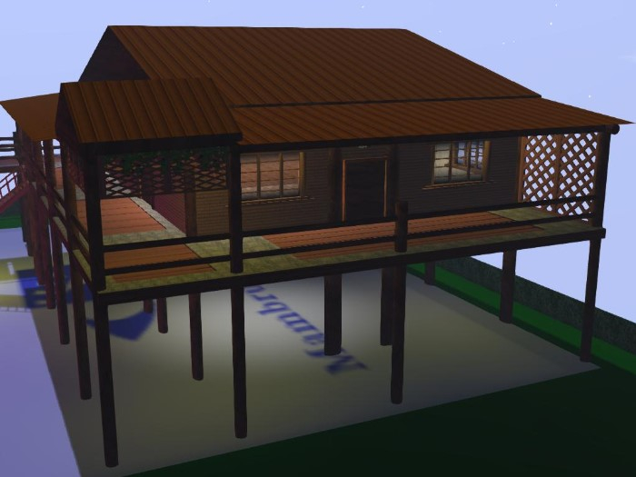 Cabin beach/Cabana de playa