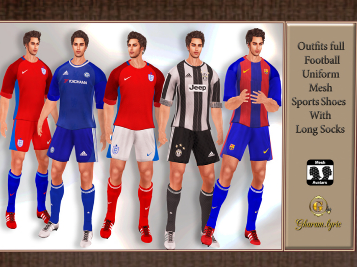 Football Uniform.( chelsea kit )