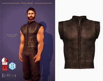 (Stitched) Moreo Doublet - Brown