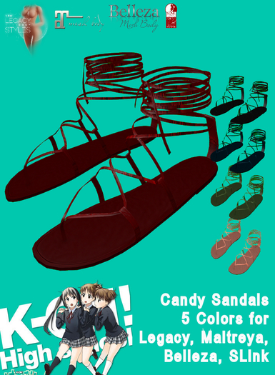 KO-H Candy Sandals