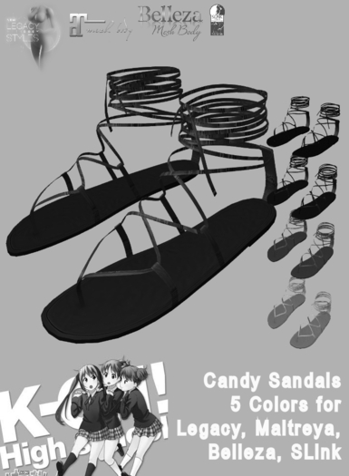 KO-H Candy Sandals DEMO