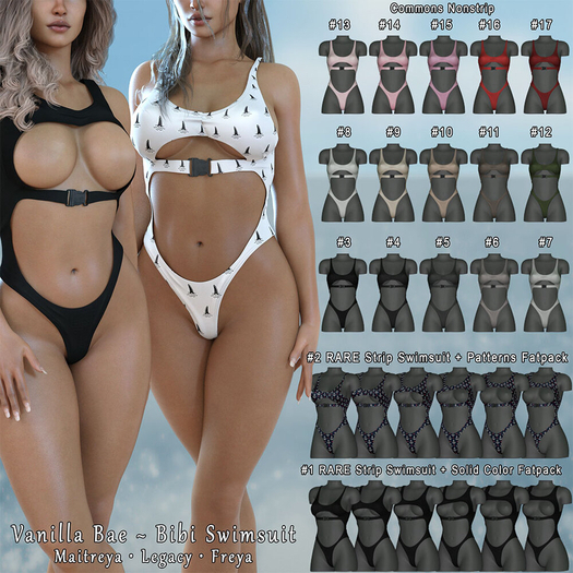 #12 Vanilla Bae: Bibi Swimsuit (PG) - M - Olive