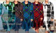 Nala Design -  Updated Ellie Trench Coat - All Mesh Bodies