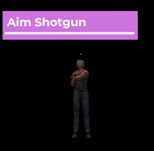 [Pose Ball] Aim Shotgun