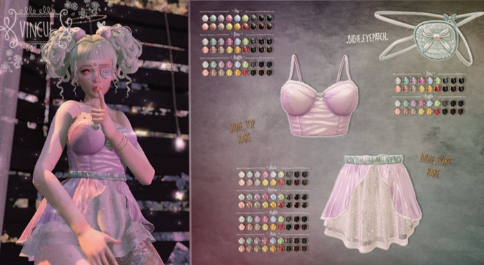 {vincue} Bidie+Eyepatch - Citrus