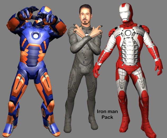 ::Onomik:: Avatar  Iron Man (Pack)