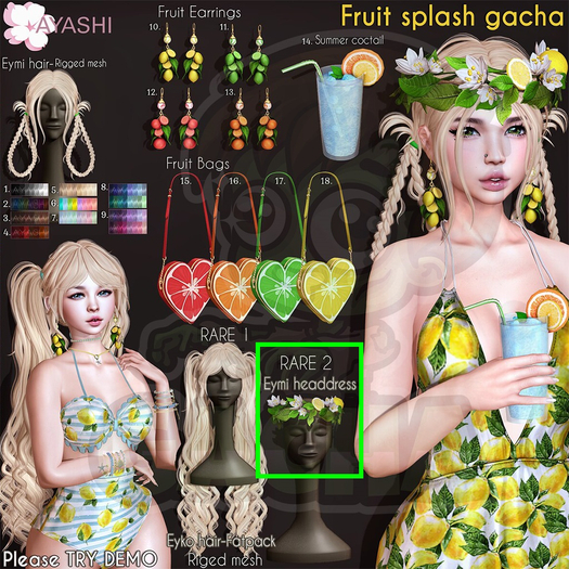 #20 [^.^Ayashi^.^] Eymi headdress RARE