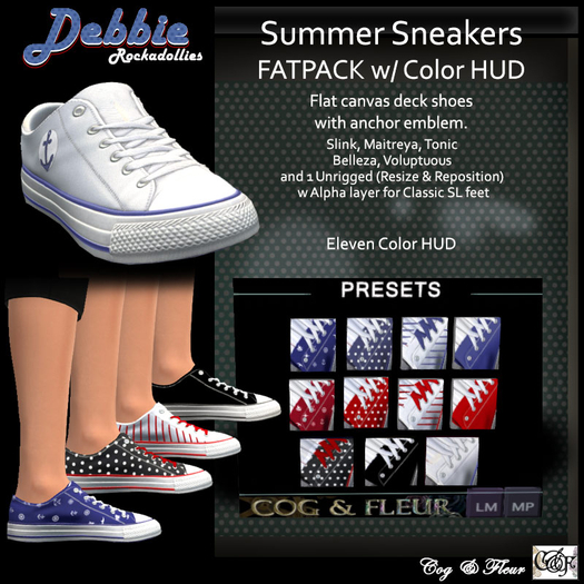 C&F Rockadolly Flat Sneakers FATPACK
