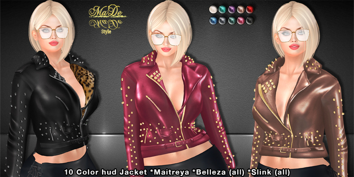 [>Ma'De<] Harley Jacket
