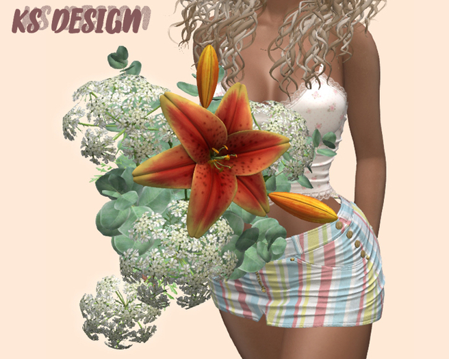 KS Design: Bouquet of lilies "Favorite"#1