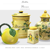 Dahlia - Florence - Limone Pottery Set - Lemon