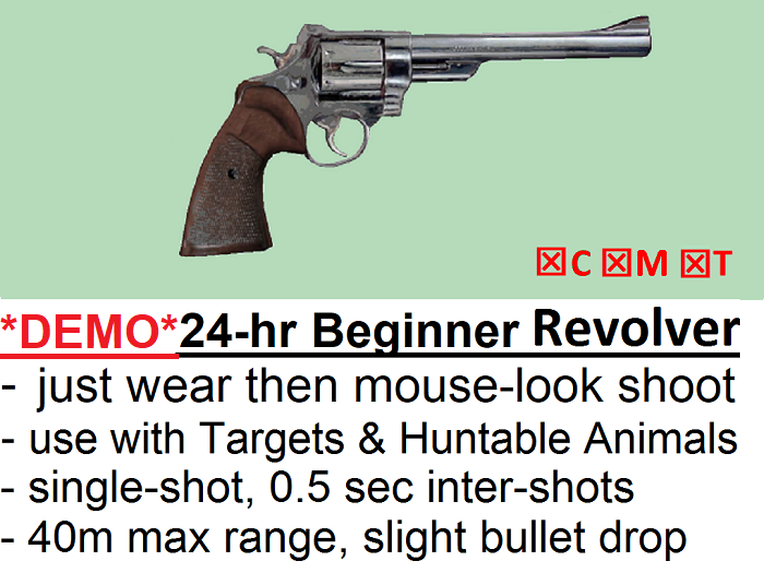 *DEMO* Beginner REVOLVER (SF & GM) 24 Hour DEMO