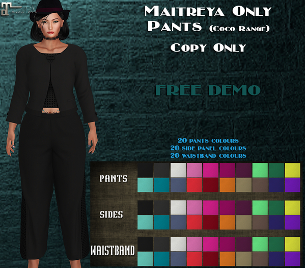 Maitreya Pants (Coco range)-DEMO-