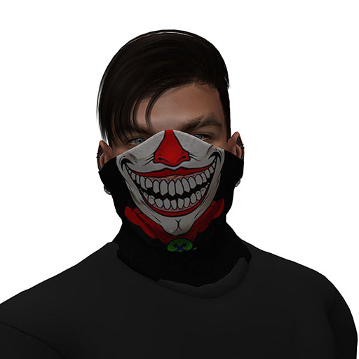 Clown Smile Mask Rigged ADD