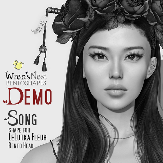 { wren's nest } Song DEMO Shape for LeLutka Fleur v2.0 Bento