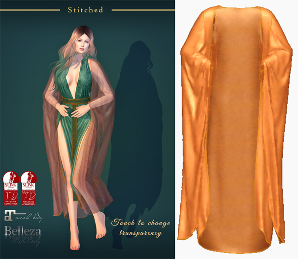 (Stitched) Bellena - Orange