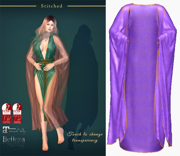 (Stitched) Bellena - Purple