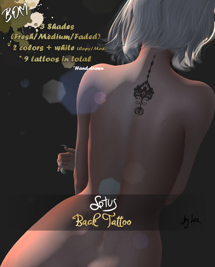 ::Loa:: Lotus Tattoo ~Back~ [BOM]
