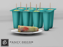 Fancy Decor: Lisa Fruit Popsicles