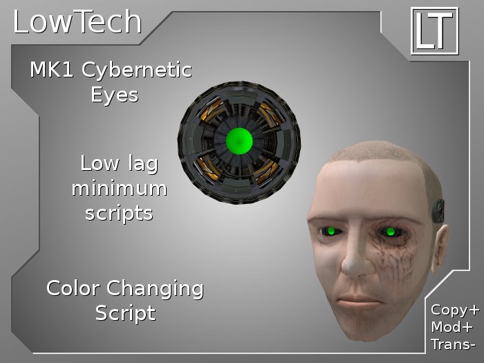 LowTech MK1 Cybernetic Eyes