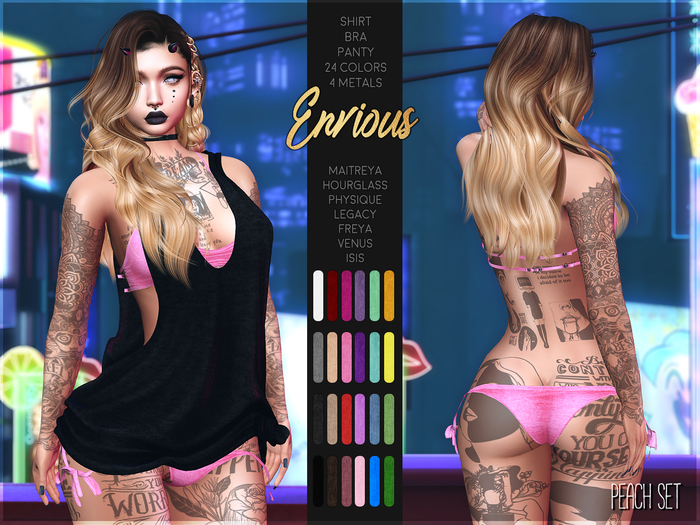 Envious - Peach Set