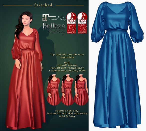 (Stitched) Marguerite - Blue