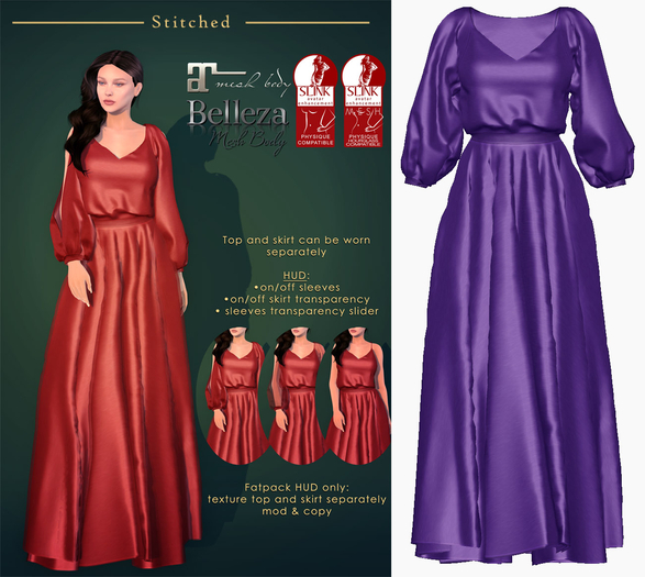 (Stitched) Marguerite - Purple