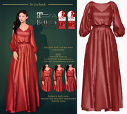 (Stitched) Marguerite - Red