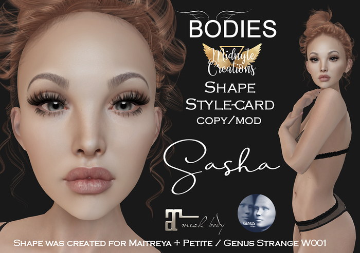 <MC> Sasha 4 Genus Strange W001 / Maitreya Petite DEMO
