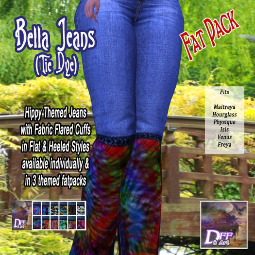 DFF Bella Jeans (TD) #FATPACK