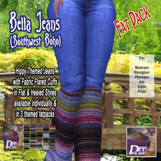 DFF Bella Jeans (SB) #FATPACK