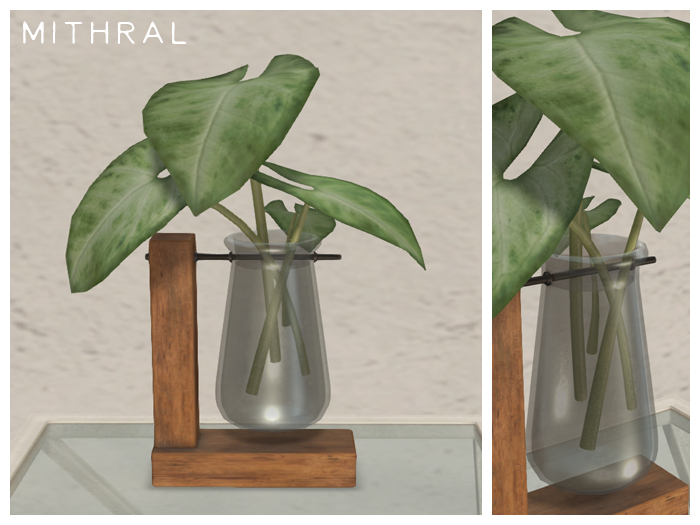 Mithral * Wooden Propagation Set (Natural Wood)