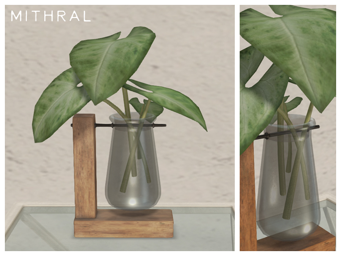 Mithral * Wooden Propagation Set (Light Wood)