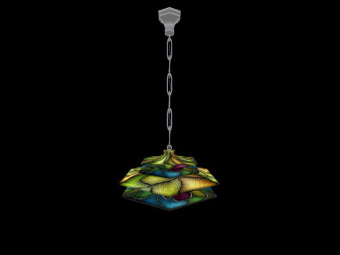 TCF Green Ceiling lamp