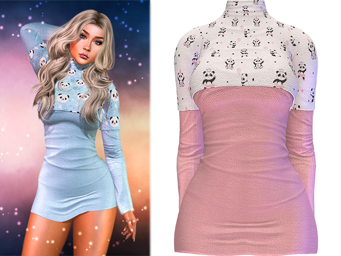 !PCP :: Monica Dress [Panda Princess]
