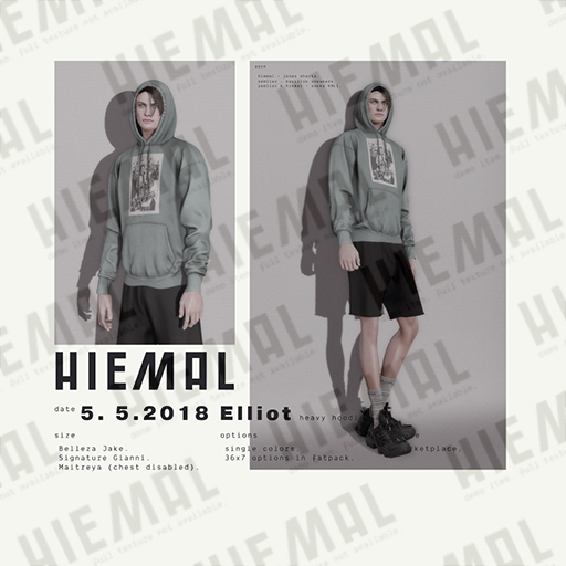 Hiemal - Elliot Heavy Hoodie Demo