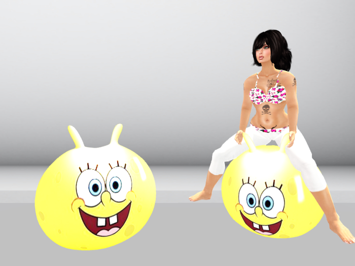 Ball sitting - Yellow RMDAN M3NA A7LA(Wear)